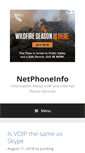 Mobile Screenshot of netphoneinfo.com